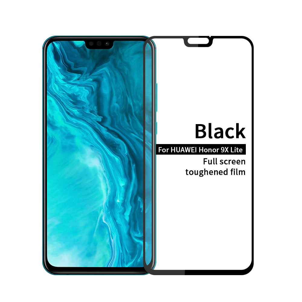 PINWUYO 3D Curved Full Size Anti-fingerprint Anti-explosion Tempered Glass Screen Protector for Honor 9X Lite PINWUYO 3D Curved Full Size Anti-fingerprint Anti-explosion Tempered Glass Screen Protector for Honor 9X Lite